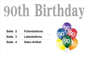 90th birthday seite 1