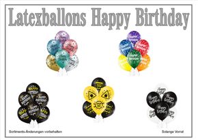 Ballons Happy Birthday Seite 13