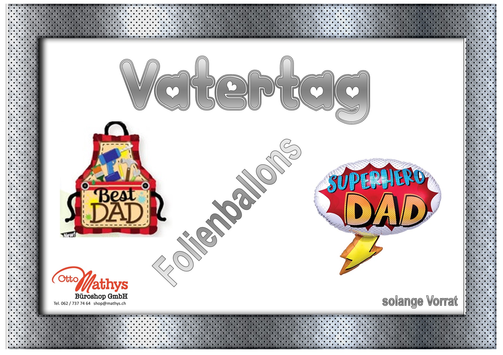 Vatertag Folienballons sf 1