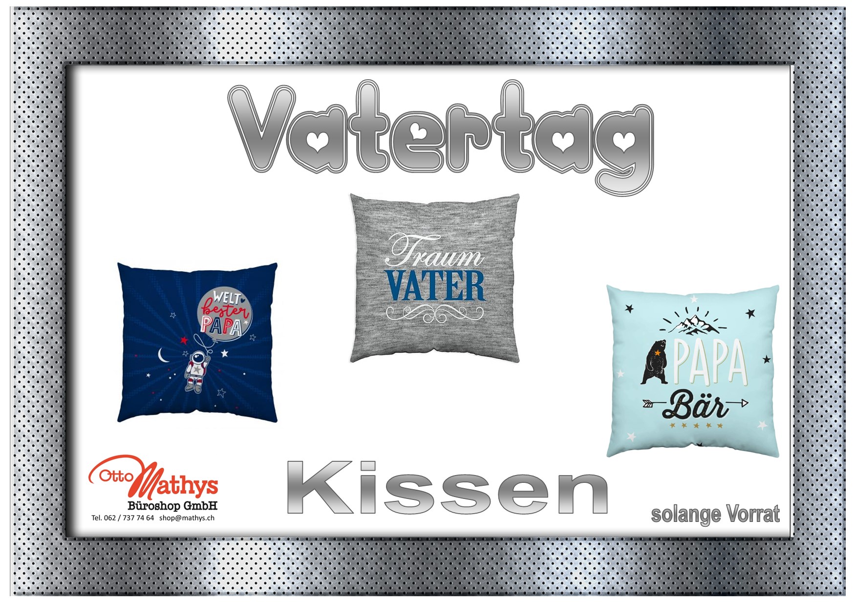 Vatertag Kissen