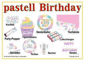 pastell Birthday